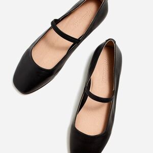 Madewell Greta Black Ballet Flats